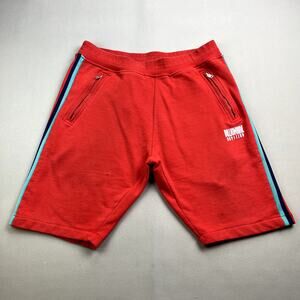 Billionaire Boys Club Sweat Shorts Mens XXL Red BBC Stretch Astro Man Space Logo